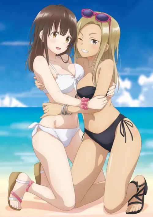 Thumbnail Beach Bliss in Higehiro: Animeplot Marvel by ComicBookGuy708