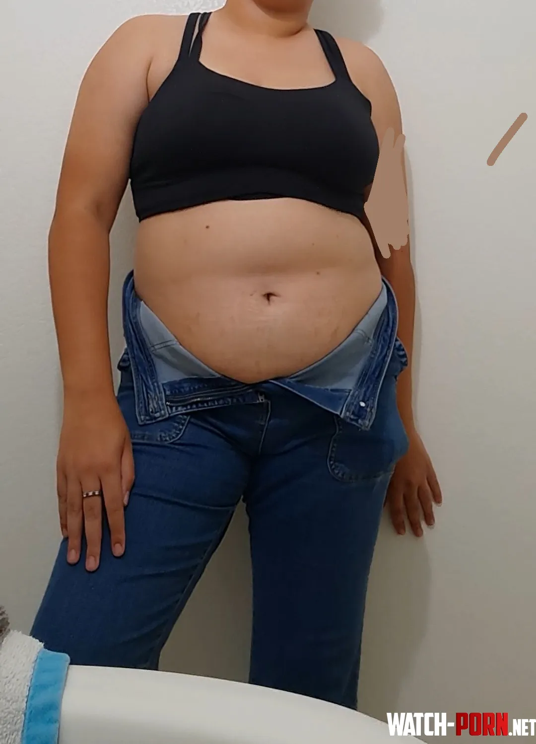 Pretending it isnt too hot for jeans  by Ellieerotica2