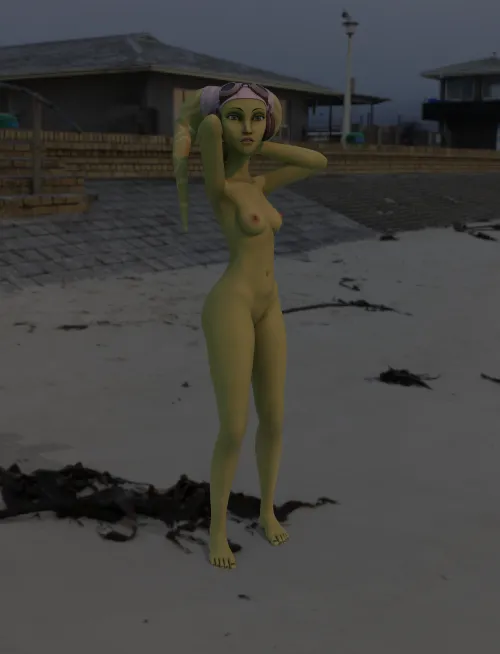 Thumbnail Beach Beauty: Hera's Delightful Adventure by Stangilstrap