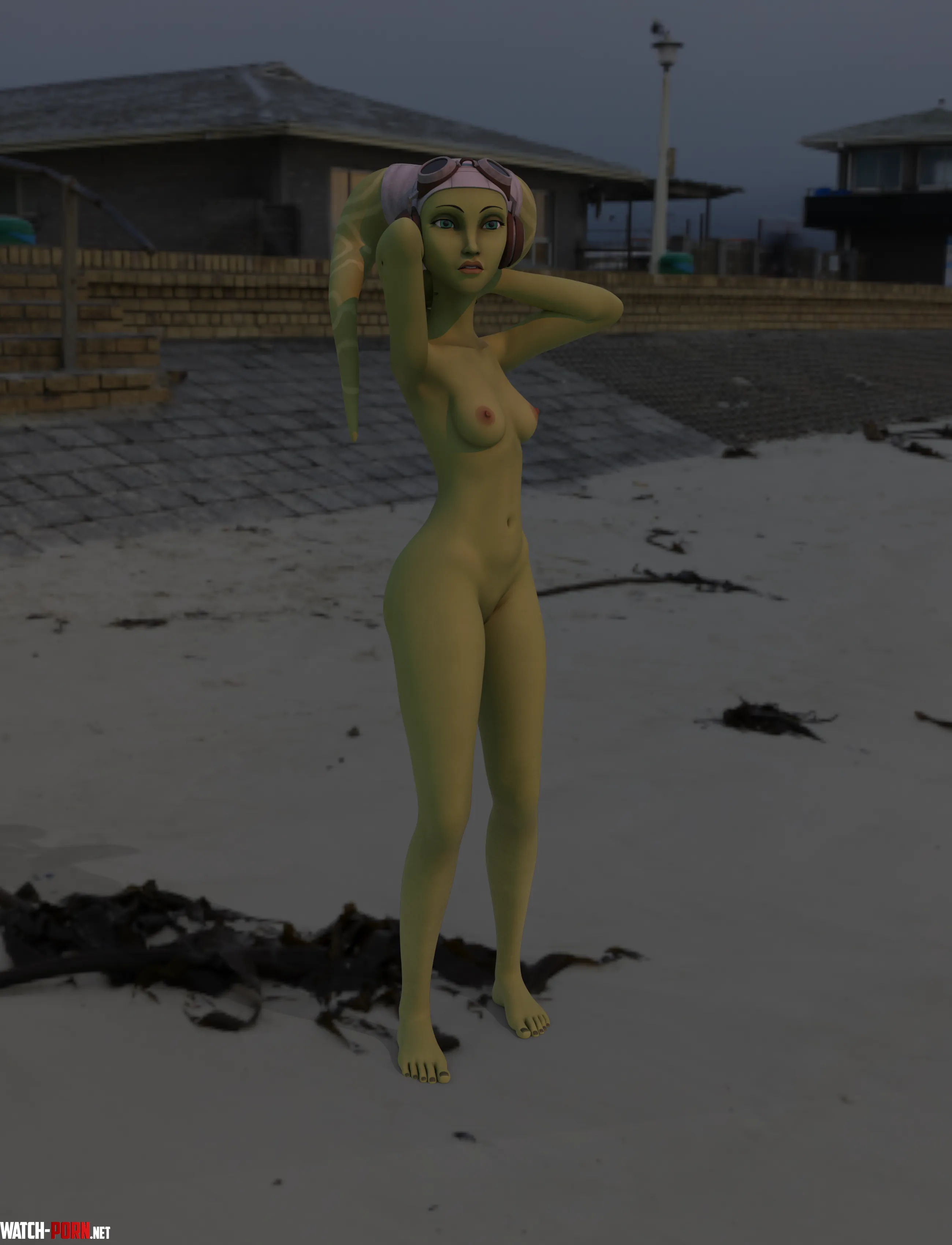 Hera at the beach Stangil by Stangilstrap