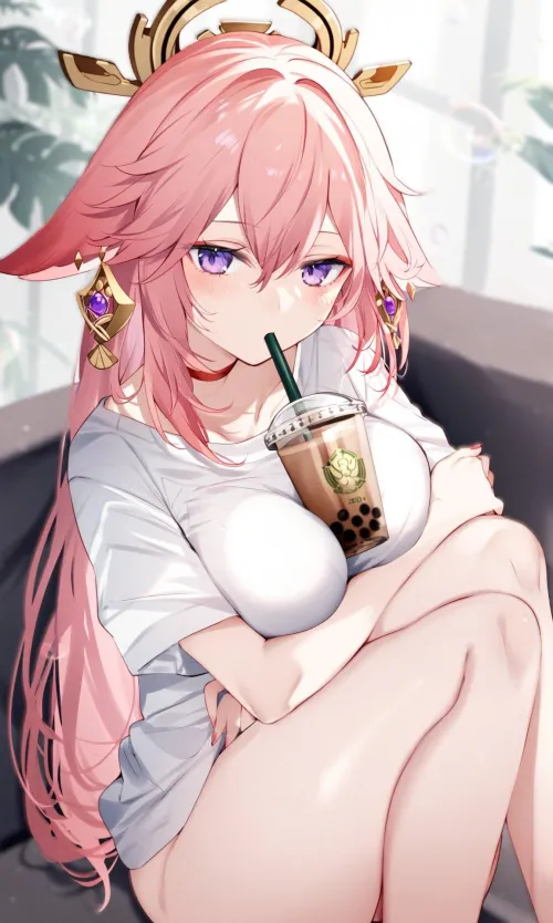 Thumbnail Unveiling Yae in Genshin Impact: A Fascinating World of Thighdeology by CheetahSperm18