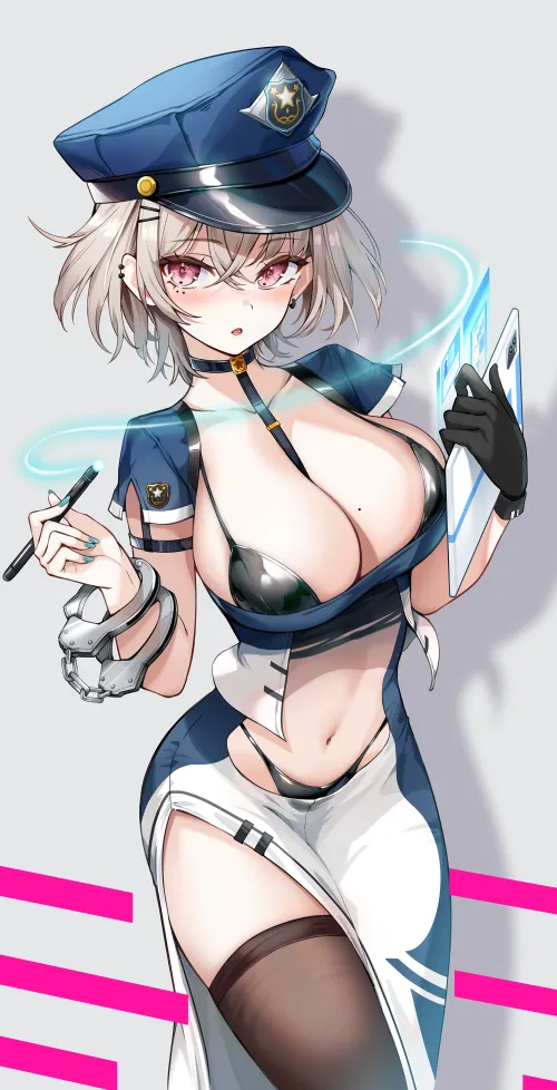 Thumbnail Ecchi Policewomen: A Provocative Manga by CheetahSperm18 in the animemidriff Category