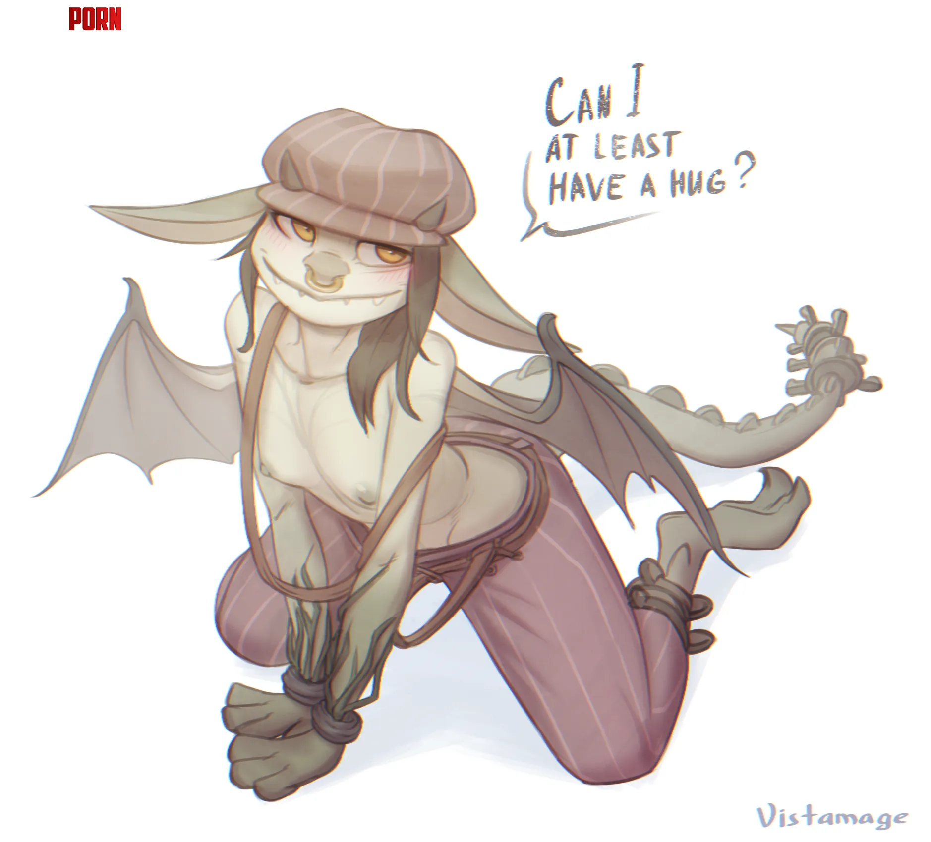 Can I at least have a Hug F Vistamage by WalkerWithSissors