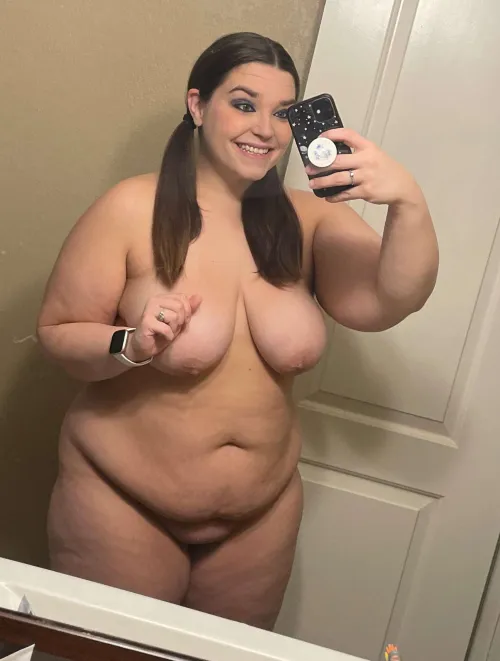 Thumbnail Pigtails: Yes or No Decision by KansasHotWifeDM | Chubby Hairstyle Dilemma