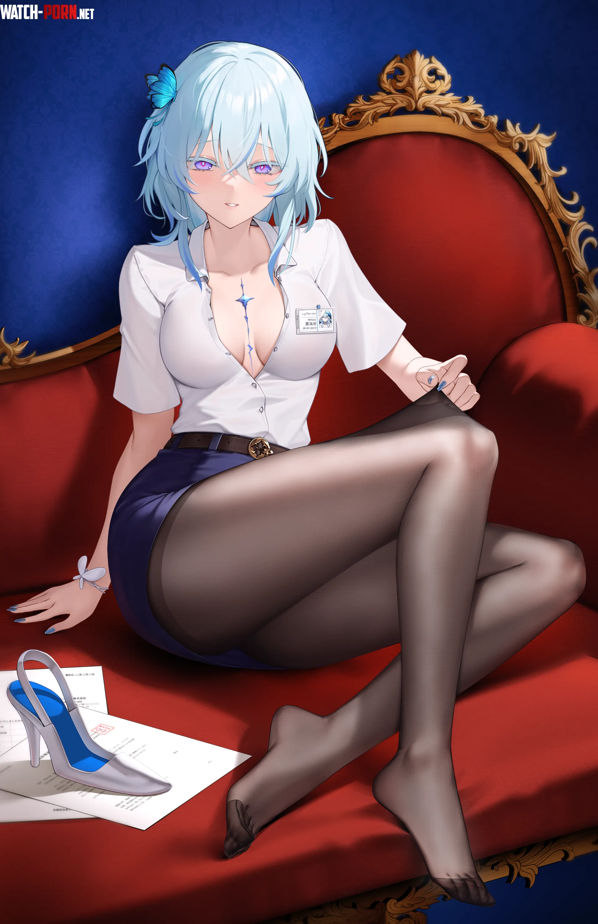 Office Lady Shorekeeper Wuthering Waves by CheetahSperm18