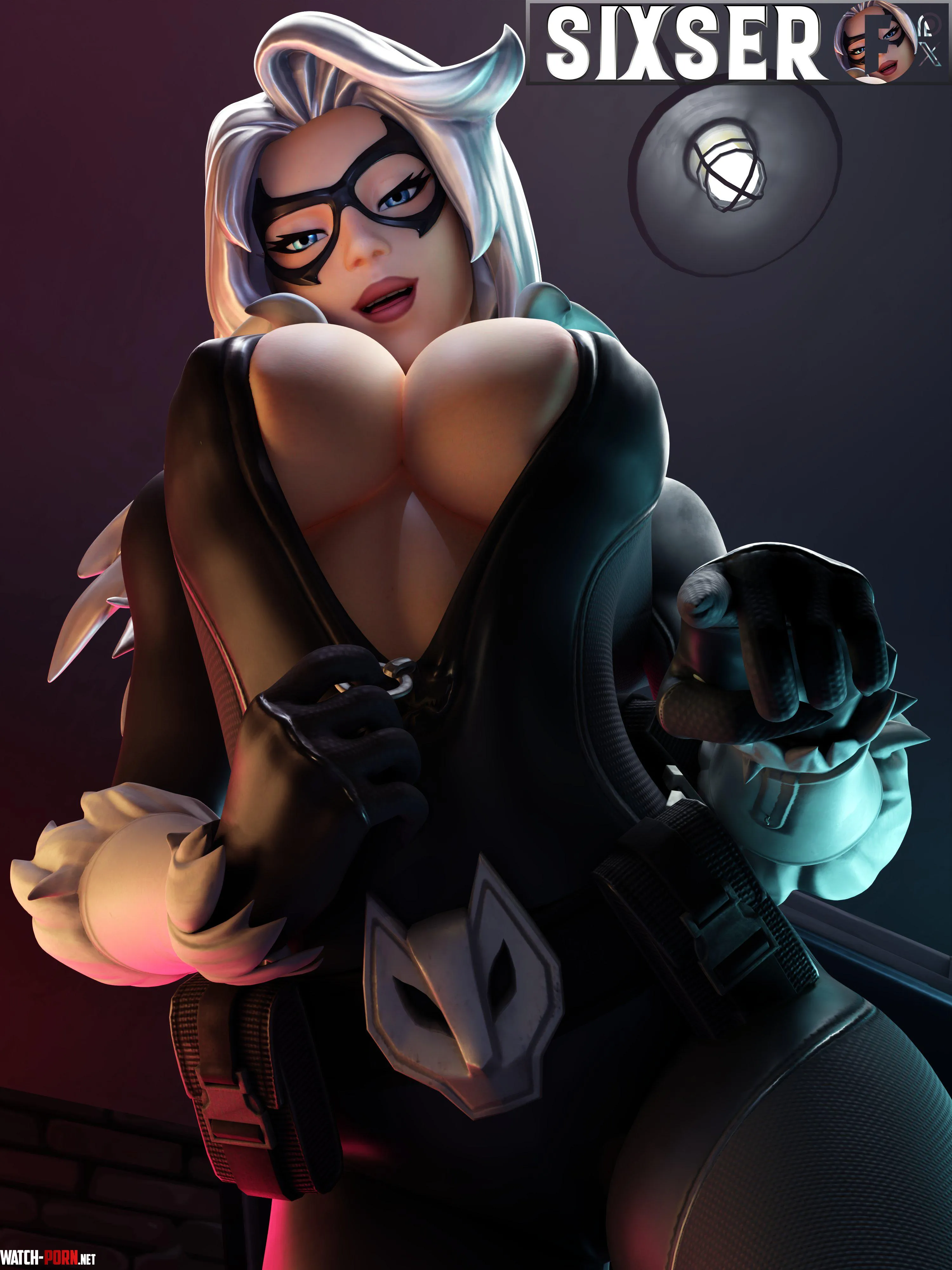 Black Cat the Tease SixSer Marvel by Kuro-Oji