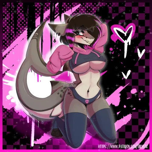 Thumbnail Cute Fashion Choice: Assessing Her Appearance in GTLT by Silverstarlily in the Sharktits Category