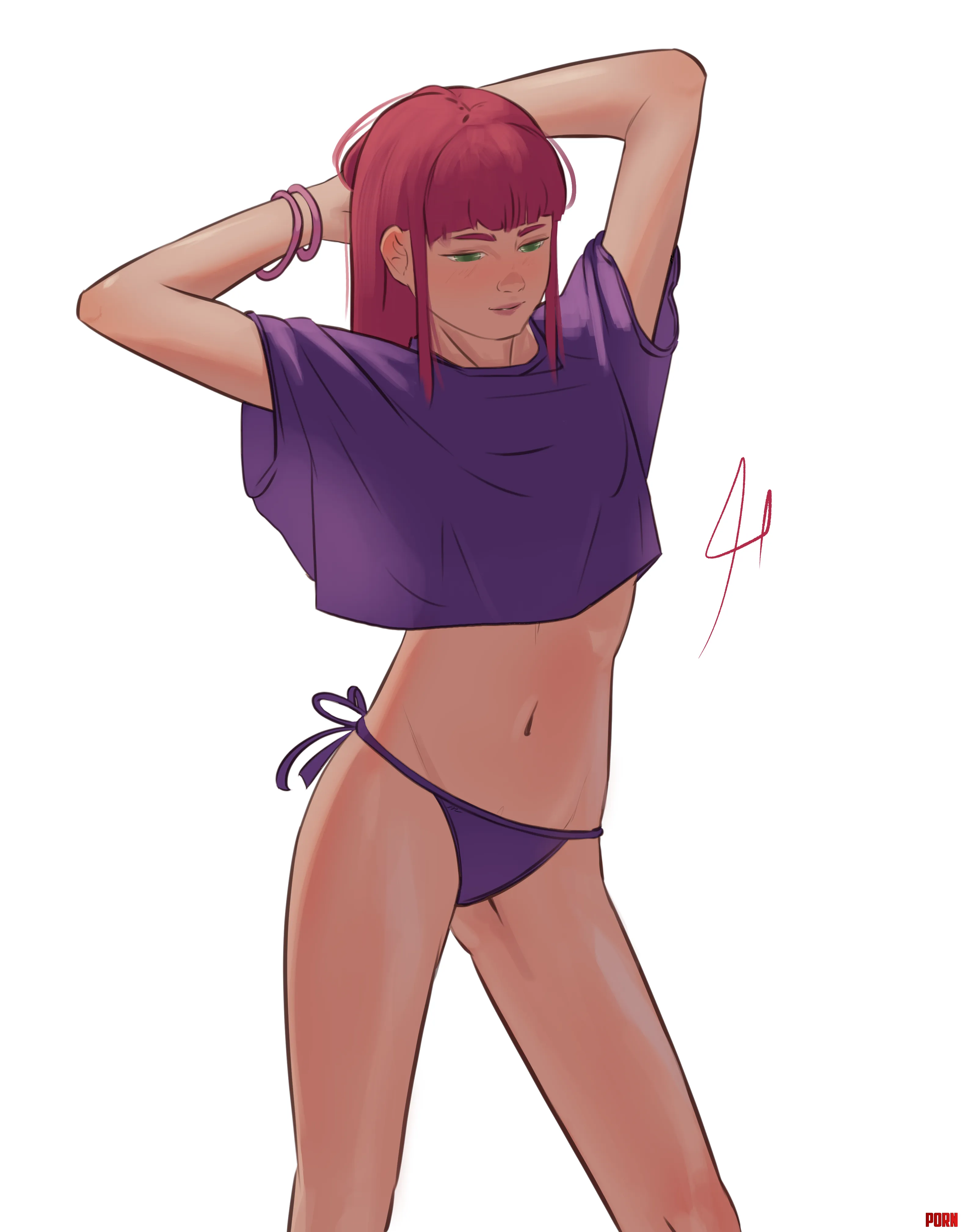Starfire at the beach PalMors by PalMors