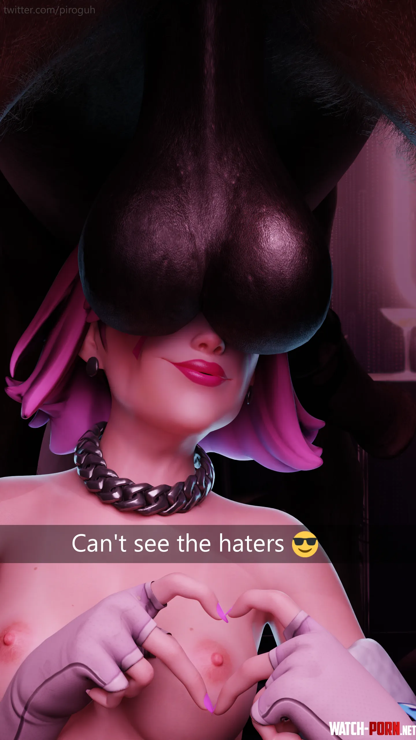 Dva still cant see the haters Piroguh  by Mink-OwO
