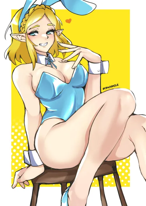 Thumbnail Unveiling the Zelda Bunny Suit in Thighdeology by LafterMastr