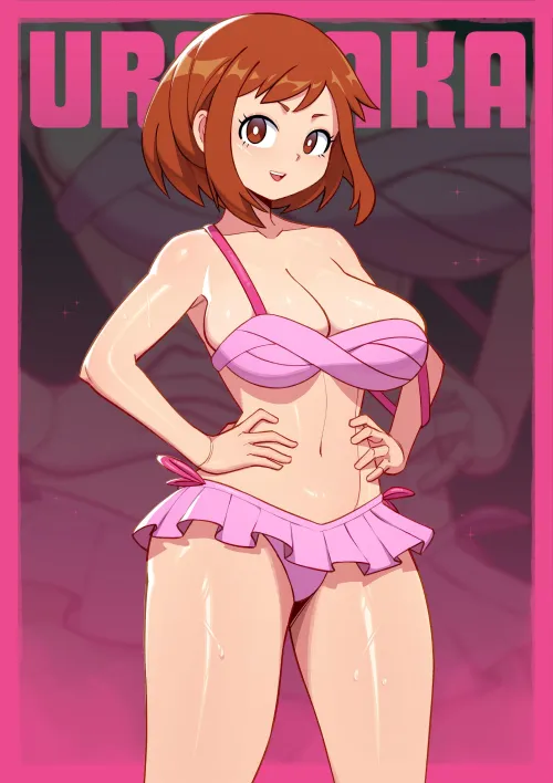Thumbnail Discover 'Uraraka Satelyte' by netap in BokuNoEroAcademia Category