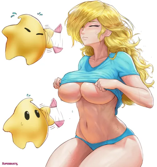 Thumbnail Creative Concept: Lumas Cooling Rosalina Down by CoolMortgage1097 in mariorule34