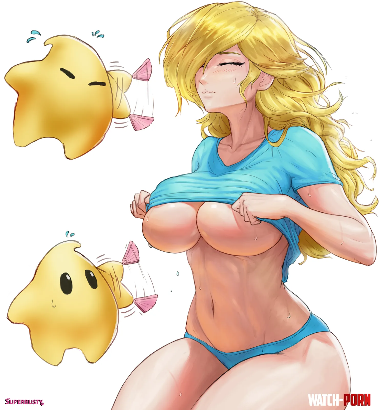 Lumas cooling Rosalina down SuperBusty by CoolMortgage1097