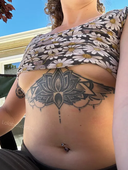 Thumbnail Appreciating Small Boobs by lolabellebaby in underboob