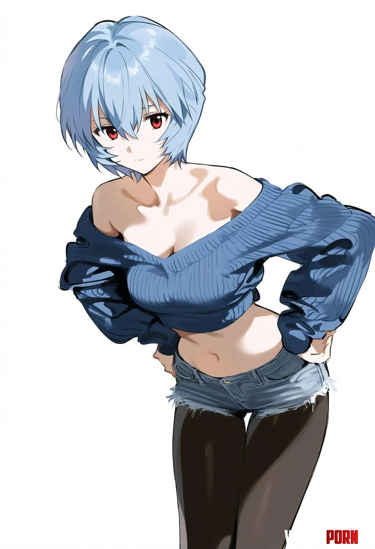 Rei Ayanami Evangelion by CheetahSperm18