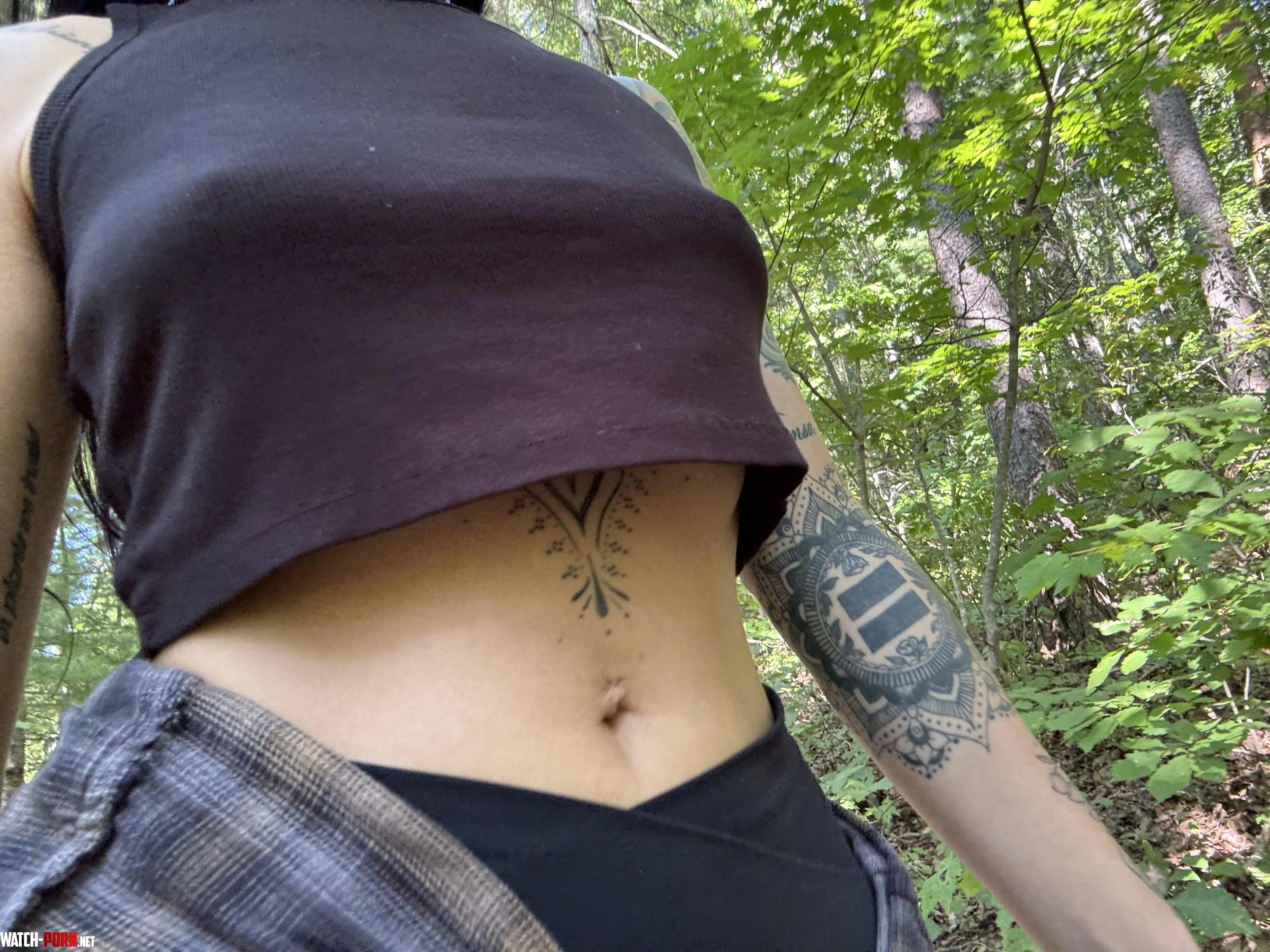 love my tattoo poking out  by justanothermommi