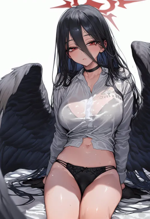 Thumbnail Hasumi Hanekawa from Blue Archive in the Spotlight by CheetahSperm18 | animemidriff