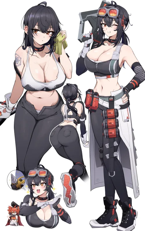 Thumbnail Grace Howard Zenless Impact in Zone Zero - CheetahSperm18's animemidriff Review
