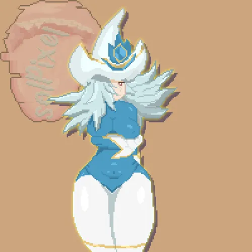 Thumbnail Silent Magician TwitterSolpixel by BearWarriorX: PixelArtNSFW Category