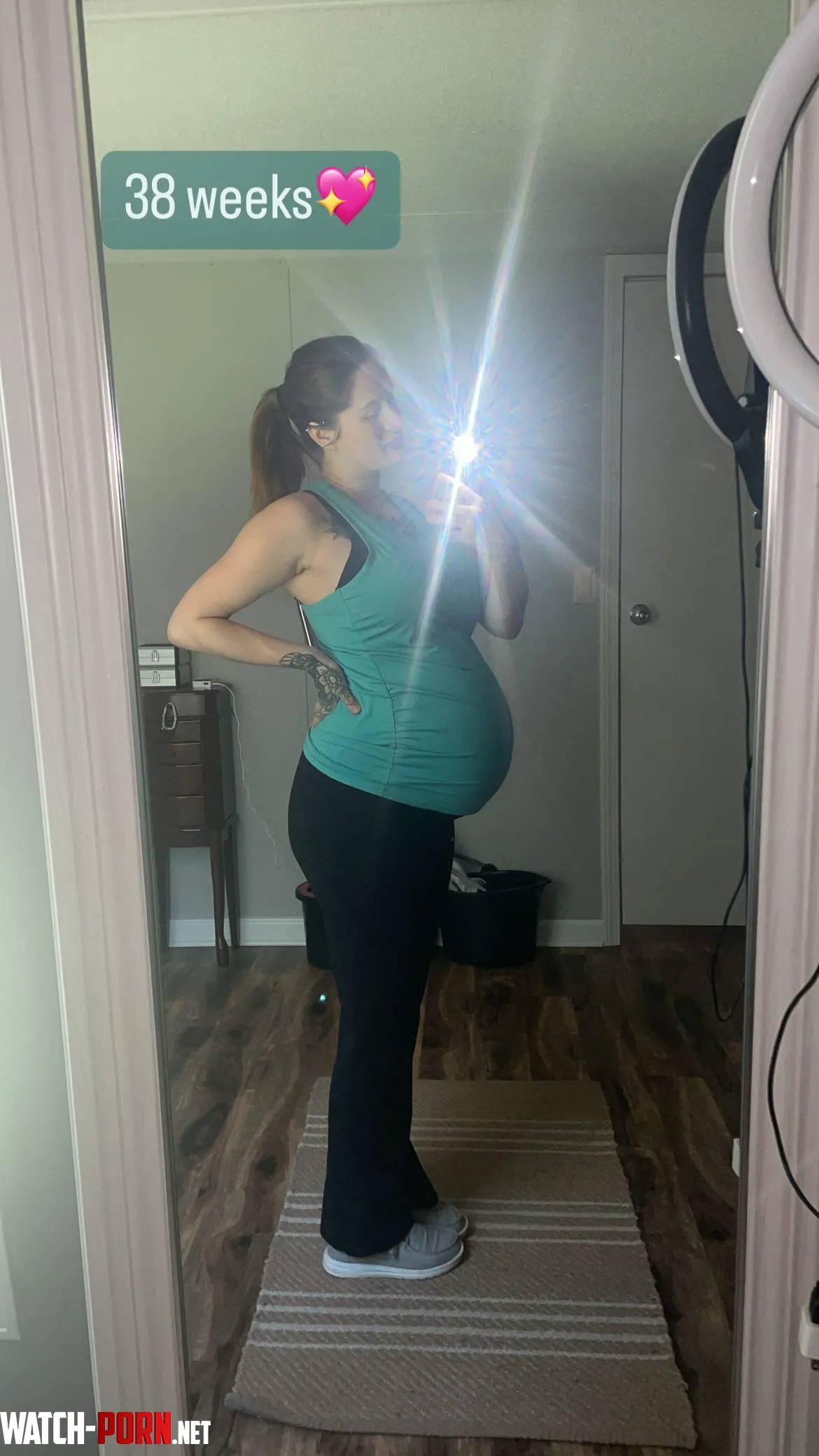 38 weeks pregnant today Wanna see my sexy bump by kbistherealog