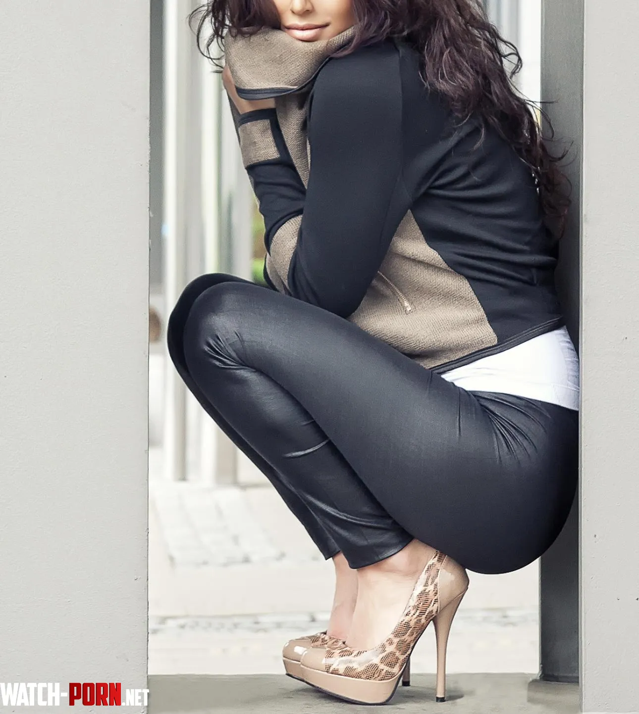 leather and heels u really couldt wish for more by beauty-girl-queen
