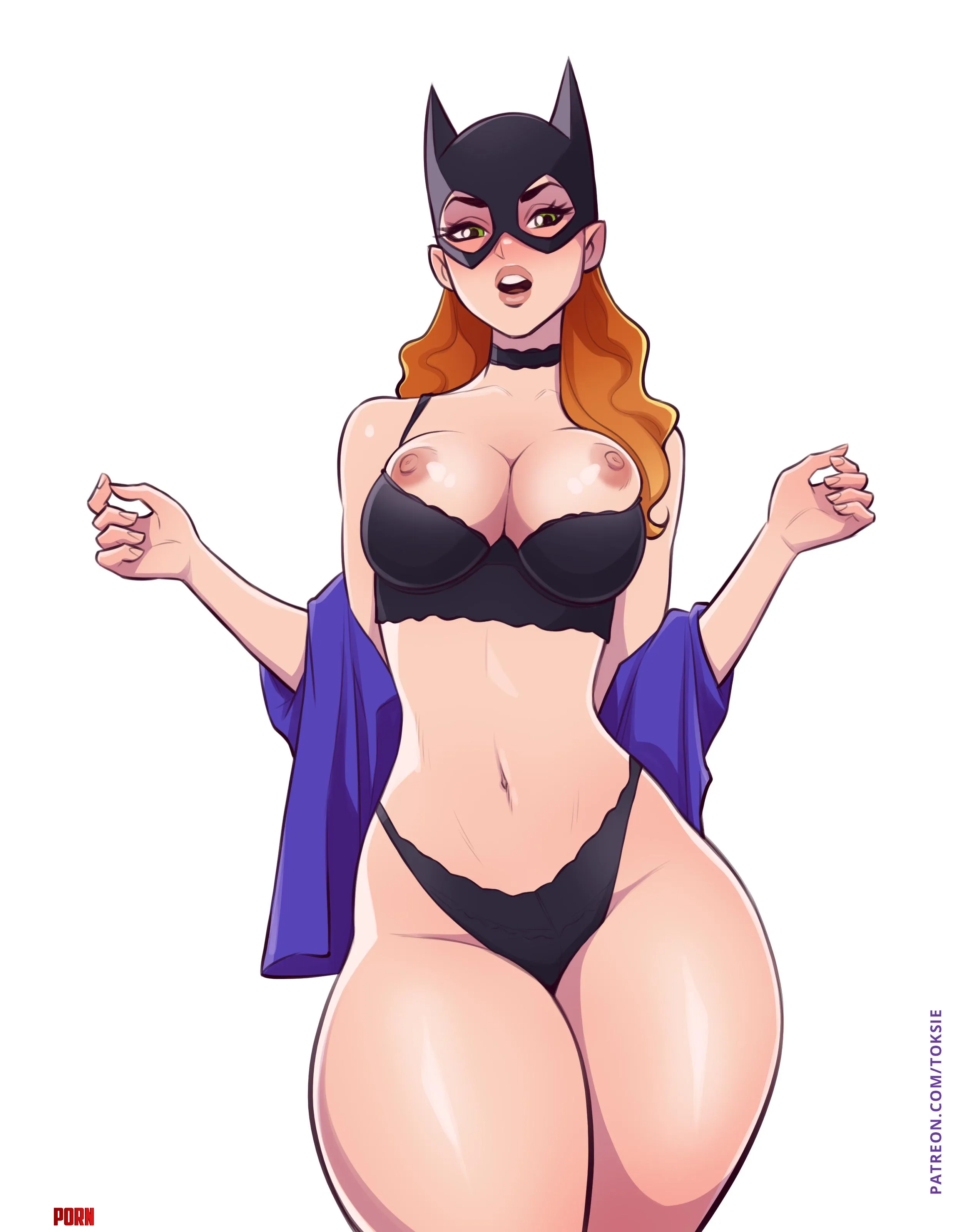 Barbara undressing toksi by awesome-pasam
