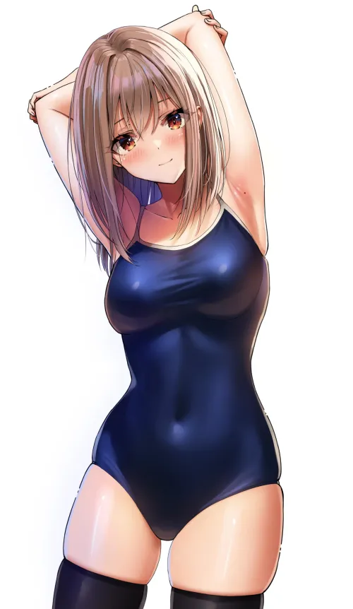 Thumbnail Teasing with Her Armpits: A Fascinating Read by McKnight94 in animearmpits