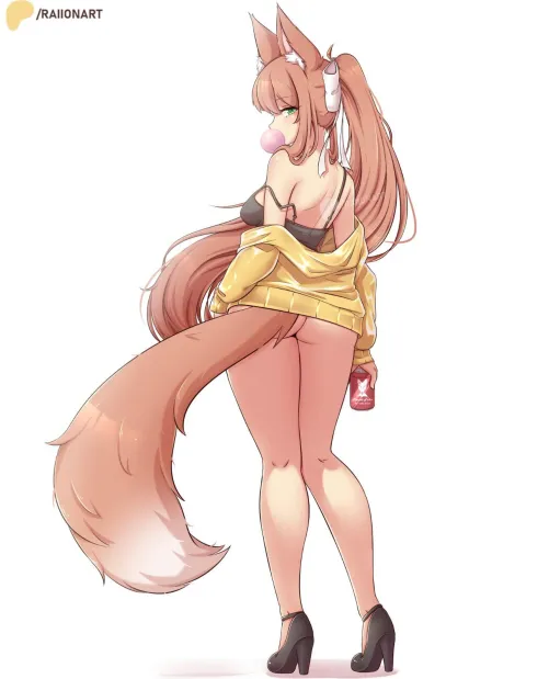 Thumbnail Efficient_Tank7699 Introduces Kitsune Fox Monika in DDLCRule34