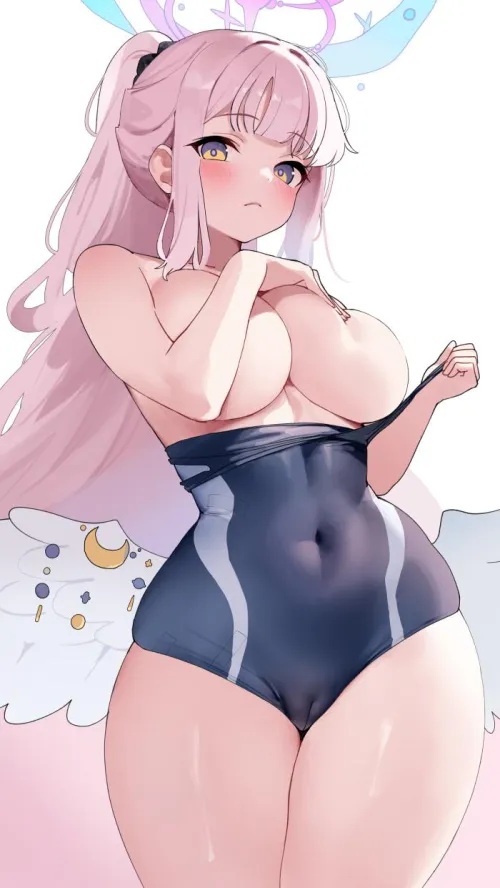 Thumbnail Sensational Moment: Taking off her swimsuit in Thighdeology by xKillua666