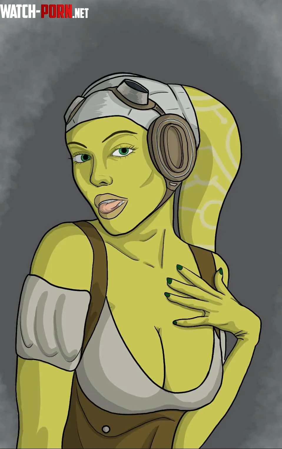 Hera tries a new outfit by me by EvilWizardCatRaaaaar