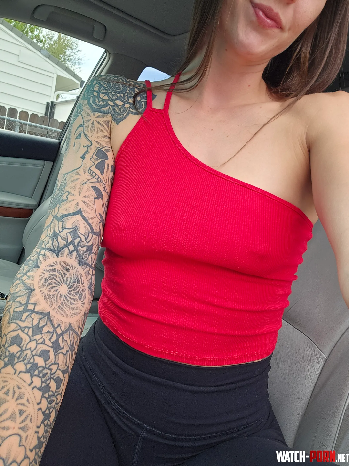Such a beautiful day to not wear a bra  by inkedabby