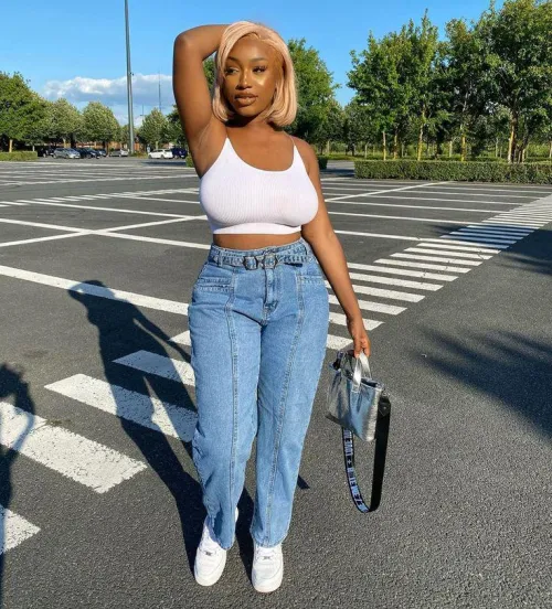 Thumbnail Effortlessly Chic in Denim and White: Style Tips by throwawayaccount4000