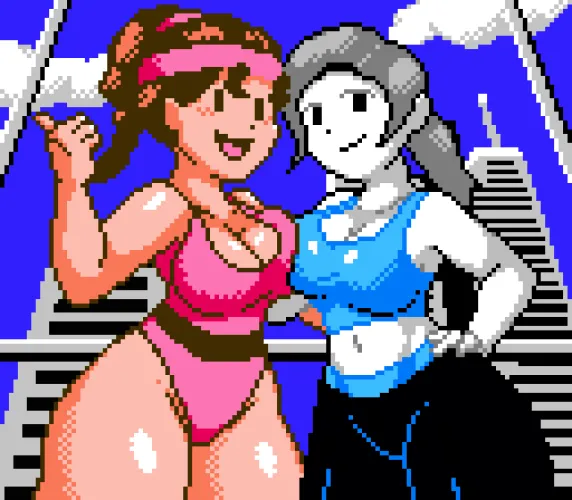 Thumbnail PixelArtNSFW: Dance Aerobics Pixel Art by MarkRandy685