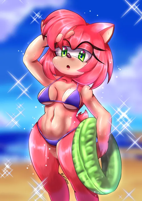 Thumbnail Amy LanHopes Unleashed - SonicPorn by LanHopes