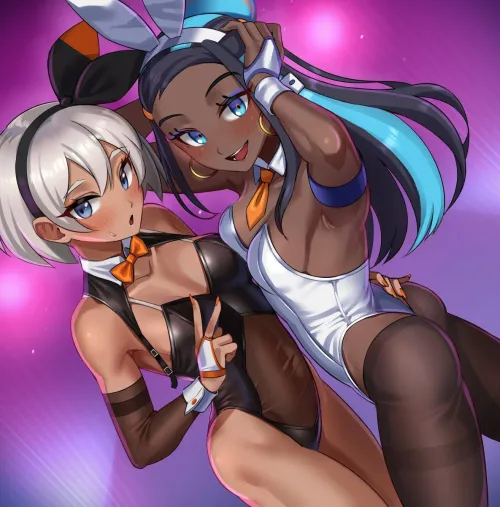 Thumbnail Bunny Nessa and Bea Pokemon Adventure by A_MASSIVE_PERVERT in the Pantsu Category