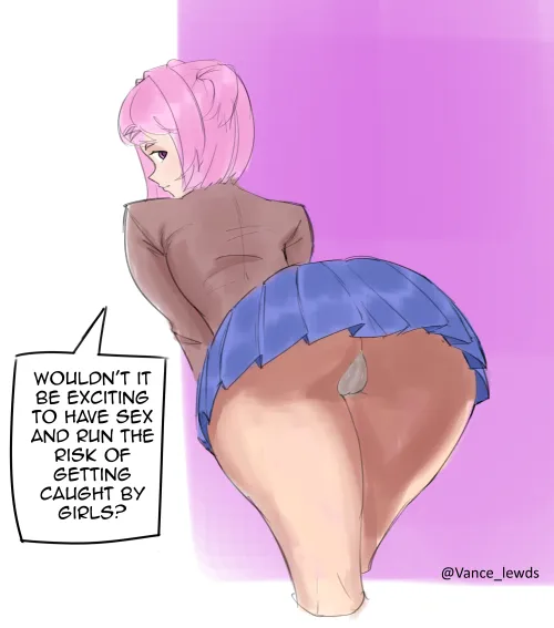 Thumbnail Unveiling natsuki's Alluring Assets by Vancelewds | DDLCRule34