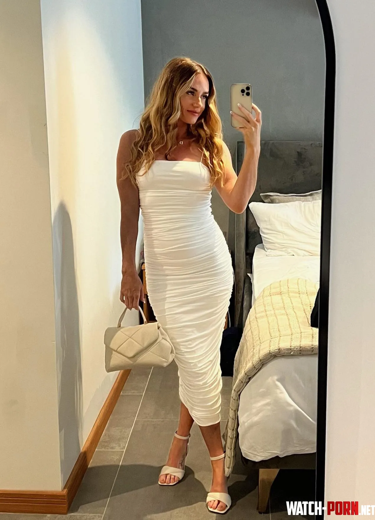 Love a white dress when on vacation   by DaniDPlays
