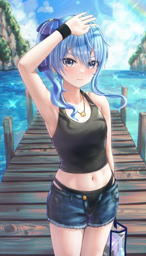 Thumbnail Suisei Hoshimachi Hololve: Insights by CheetahSperm18 - animemidriff