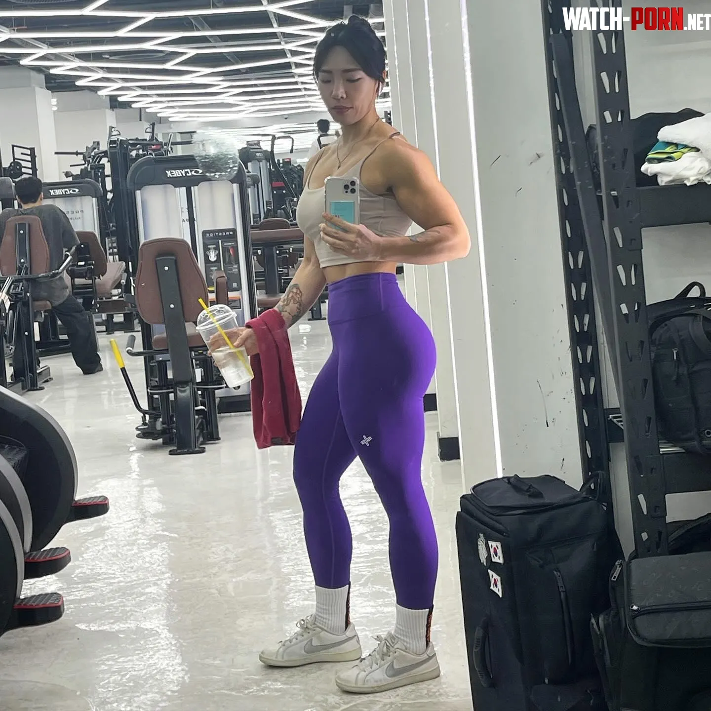purple tights by figurephilosopher