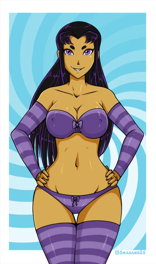 Thumbnail Blackfire's Body Is Hypnotic by Villianrules in Teen Titans Porn Category