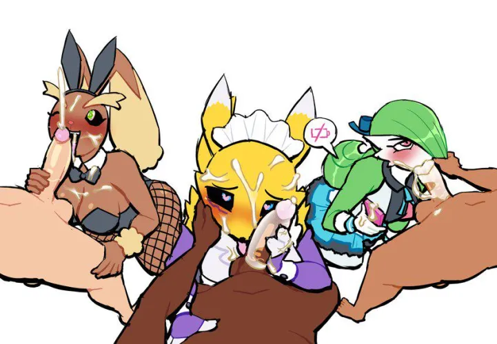 Thumbnail Decorating Pokemon with Loads of Semen by FFFMMM lovetopullmicke | PokePorn