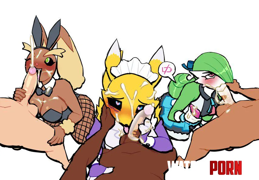 Decorating pokemon with loads of semen FFFMMM lovetopullmicke by SupaSecretFurry