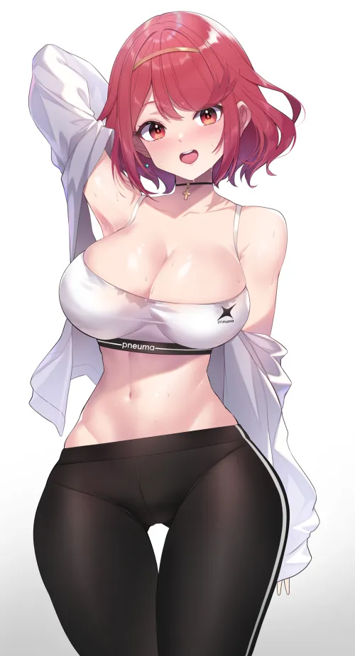 Thumbnail Explore Pyra Xenoblade II by CheetahSperm18 in animemidriff Category