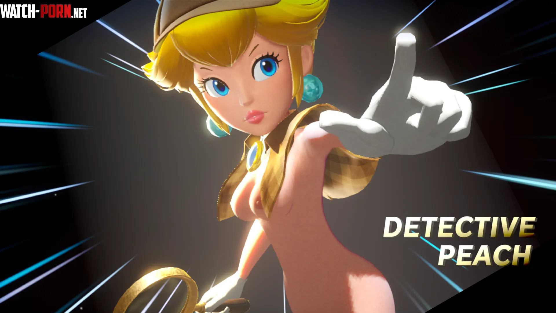 Detective Peach Princess Peach Showtime by FrancisLouiss