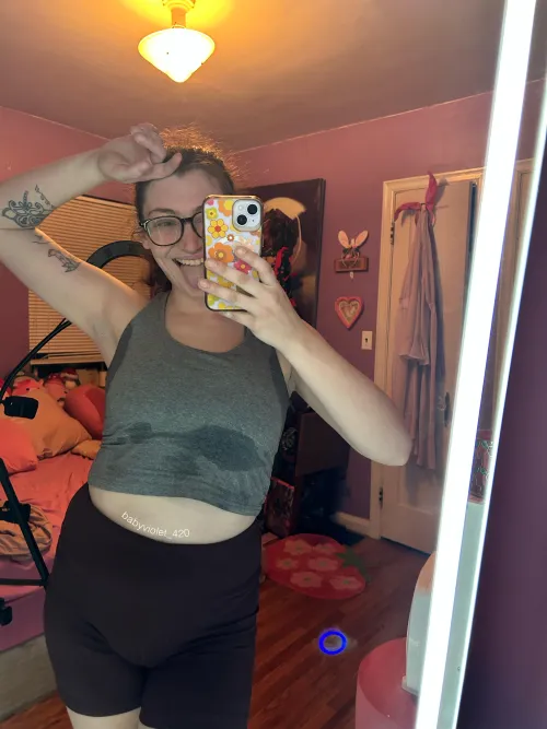 Thumbnail 420baby_violet Seeks a Gym Buddy for Sweaty Adventures