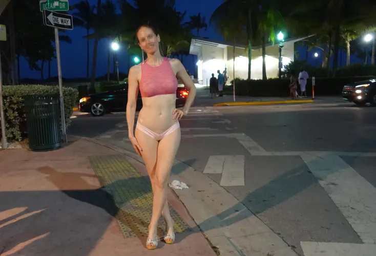 Thumbnail Sheer Tops, Micro Shorts, and Heels - Outfit Ideas by miaexhib