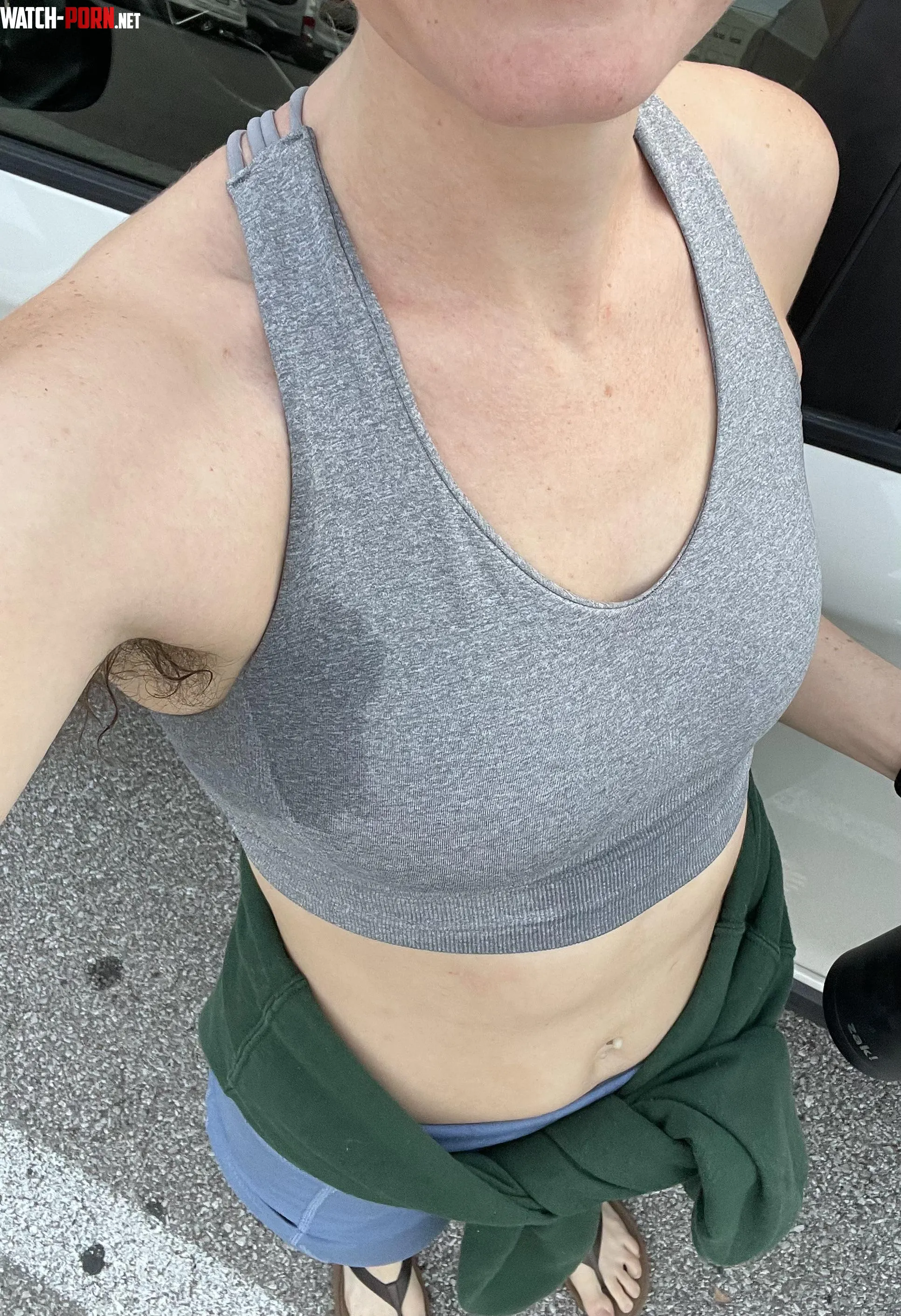 Hot yoga was extra hot today by NessaRyans