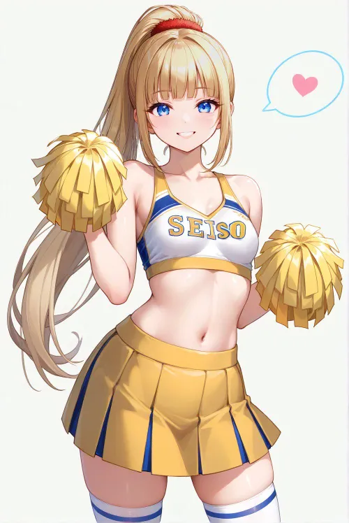 Thumbnail Cheerleader Midriff: Exploring the Trend in animemidriff | CheetahSperm18