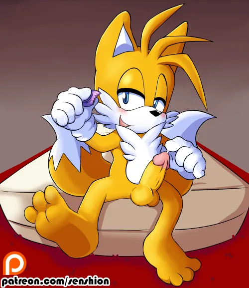 Thumbnail Tailssimp's SonicPorn Prep: Tails Getting Ready