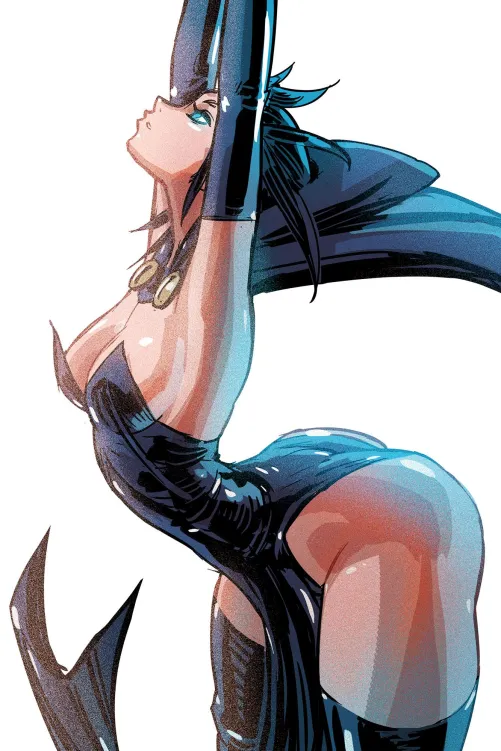 Thumbnail DOA-FAN's Artistry: Raven's Stretching Unveiled in Teen Titans Porn